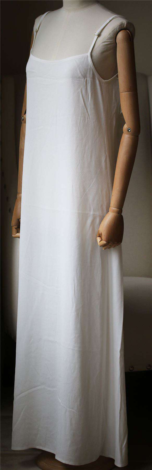 FLYNN SKYE RUFFLE SLIP MAXI DRESS XSMALL - Image 3