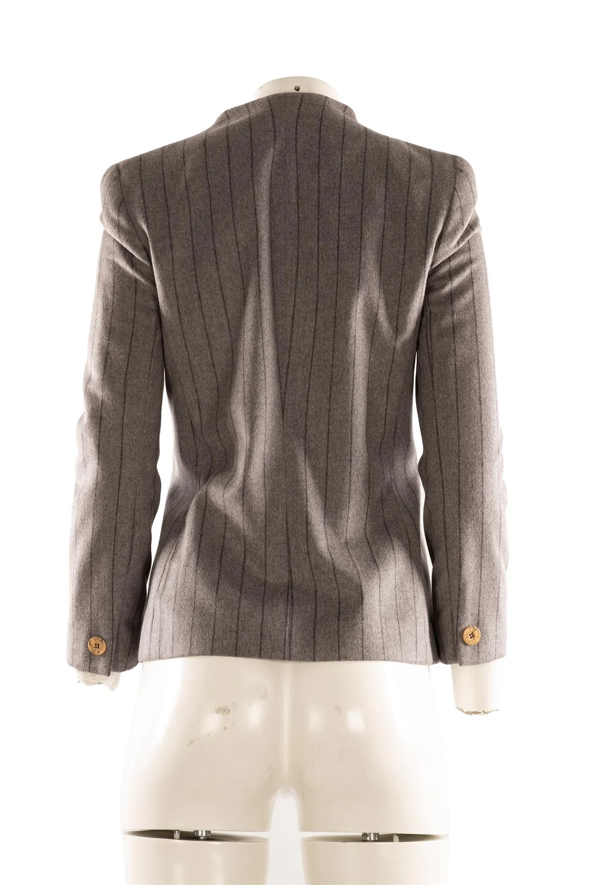 FONTANA COUTURE GREY WOOL JACKET IT 40 UK 8 - Image 4