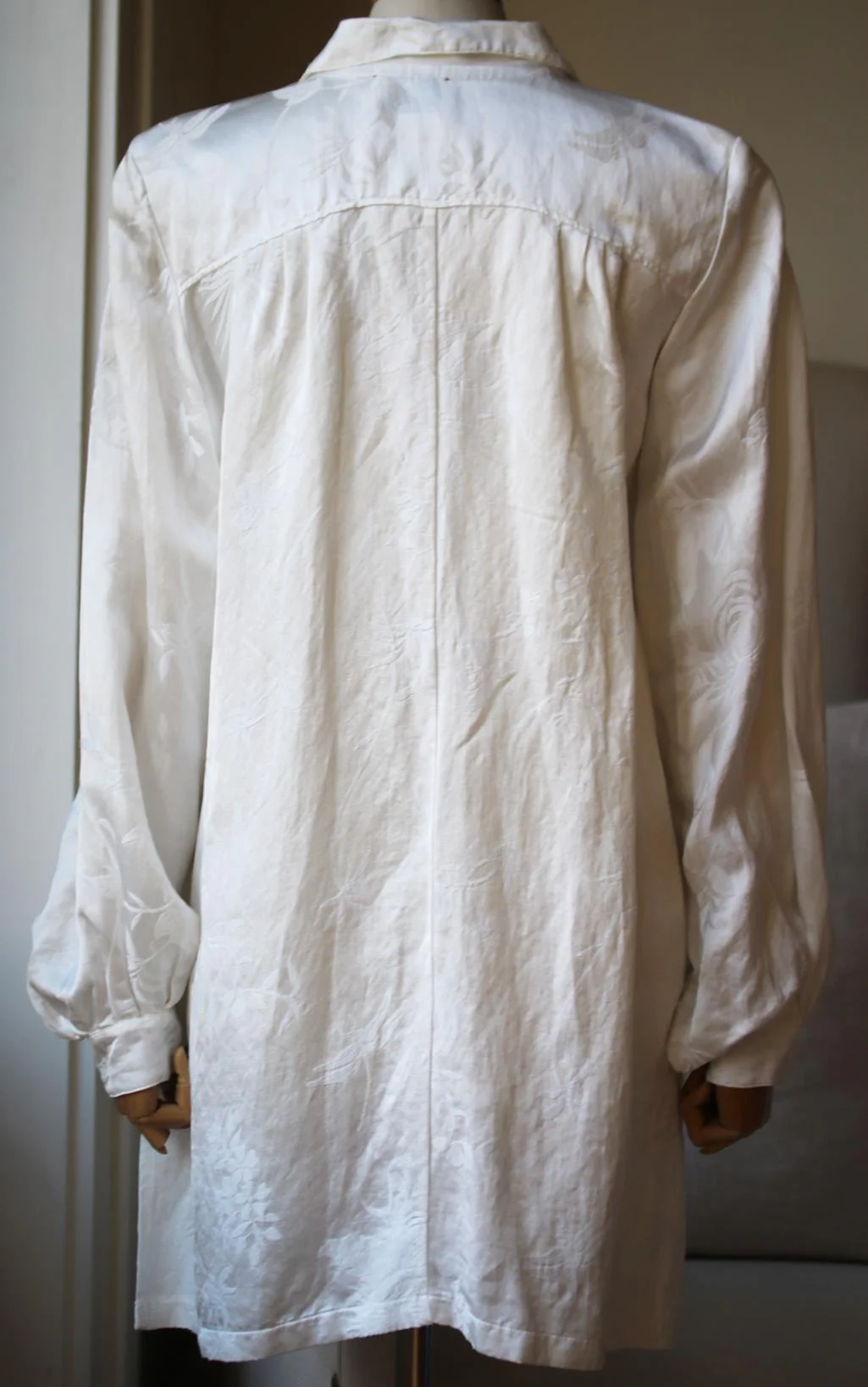 FORTE FORTE JACQUARD SILK JACKET UK 6 - Image 4