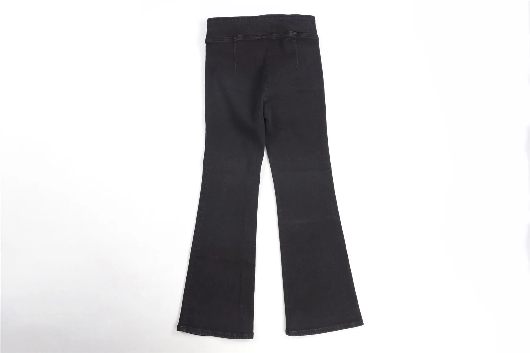 FRAME BLACK HIGH RISE FLARED JEANS UK 8-10 - Image 4