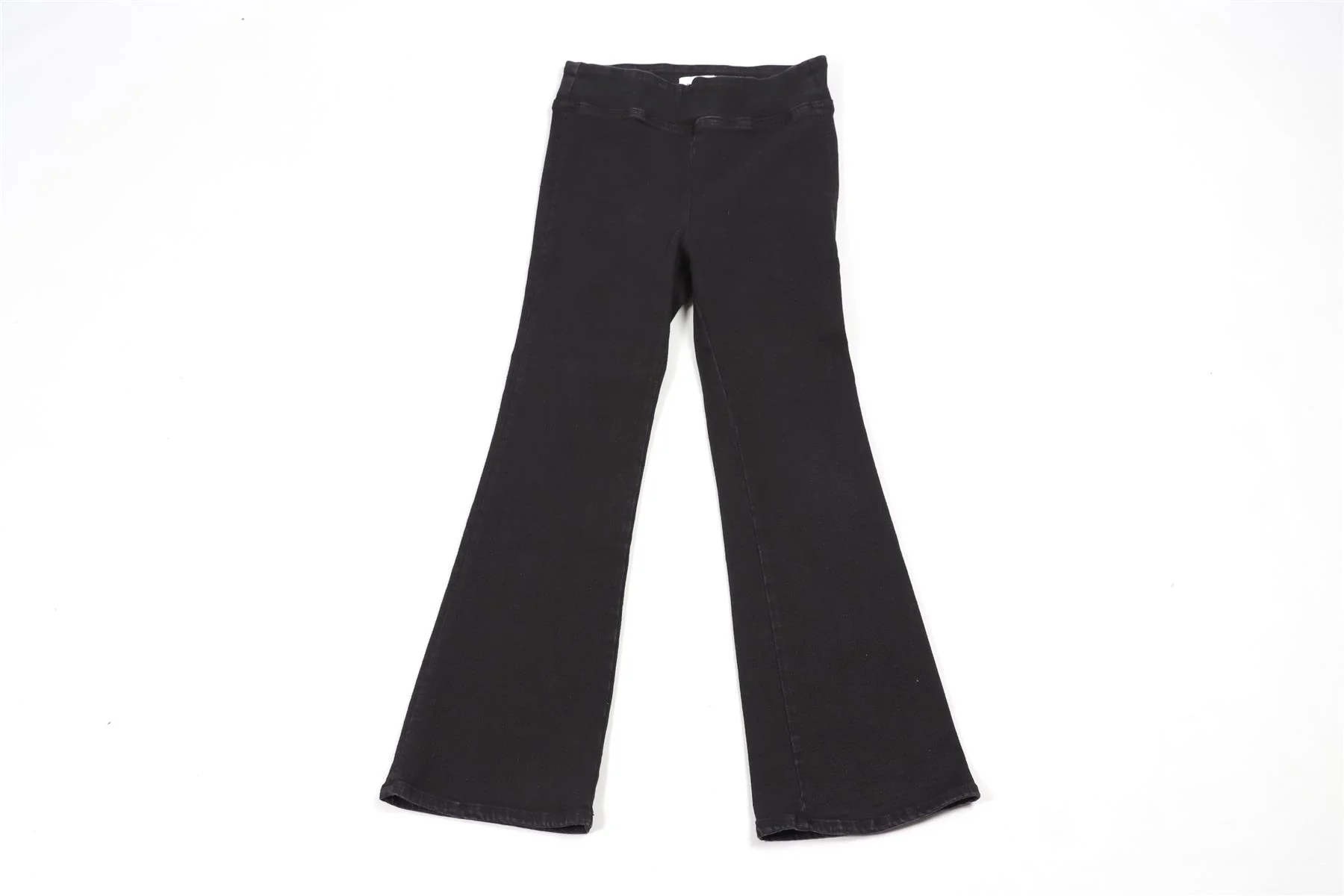 FRAME BLACK HIGH RISE FLARED JEANS UK 8 - Image 2