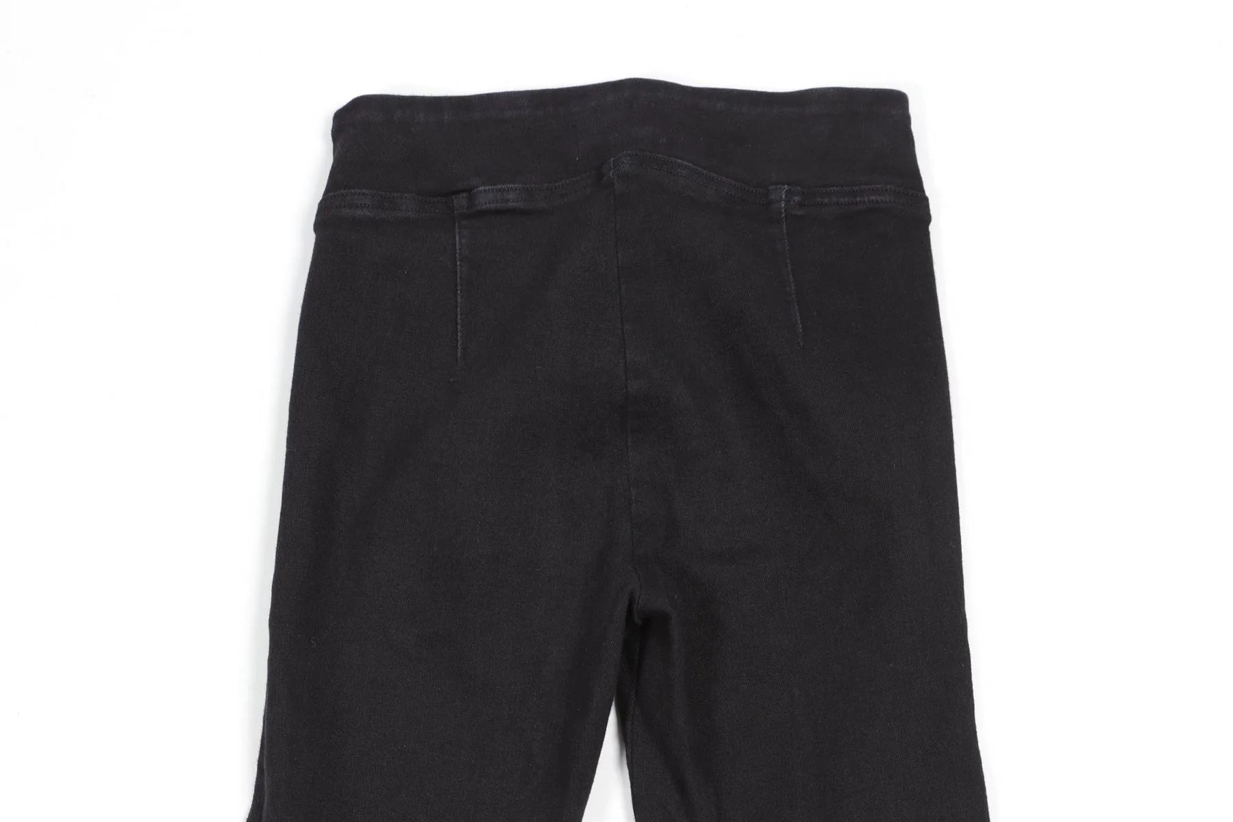 FRAME BLACK HIGH RISE FLARED JEANS UK 8 - Image 5