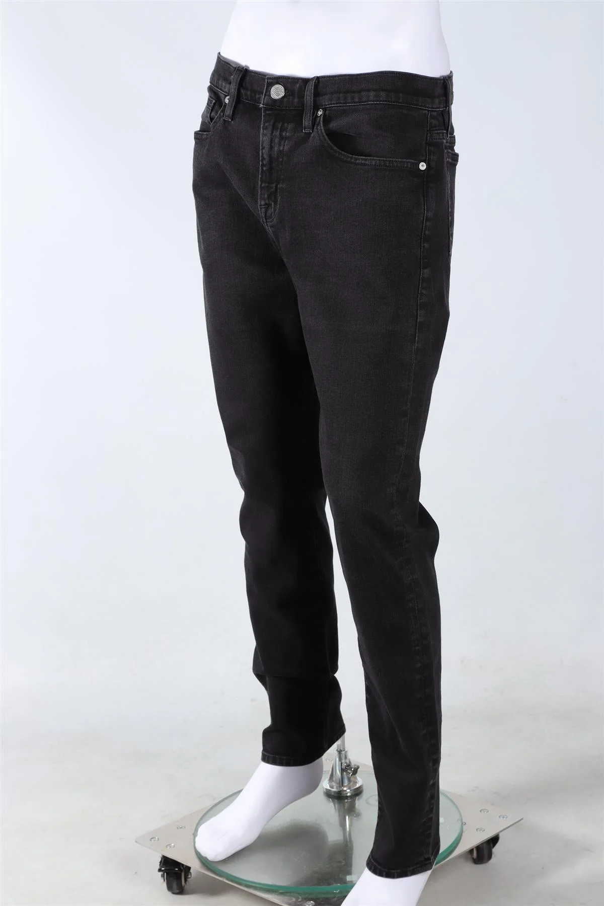 FRAME BLACK MEN'S STRAIGHT LEG JEANS W34 UK/US 34 - Image 3