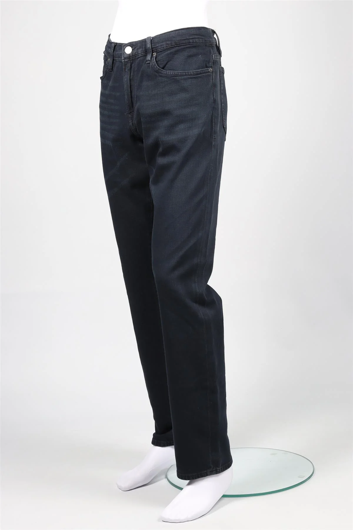 FRAME BLUE MEN'S STRAIGHT LEG JEANS W 36 - Image 3
