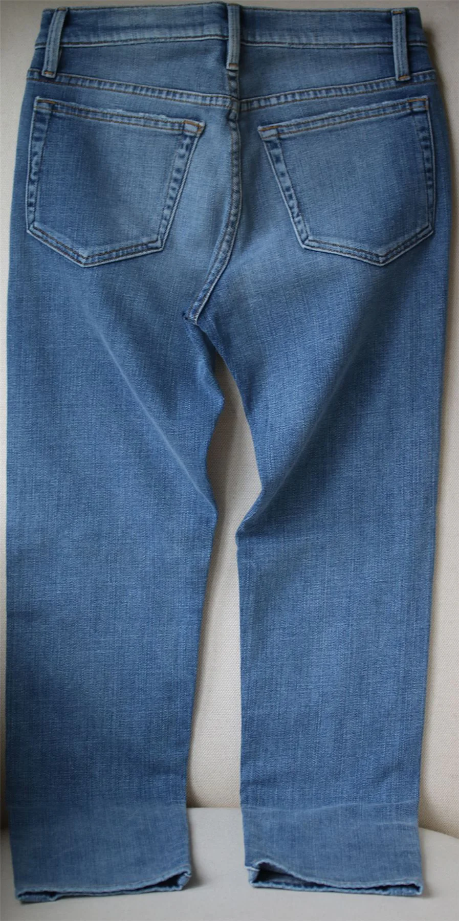 FRAME DENIM LE BOY HIGH RISE SLIM LEG JEANS IN LEVINE W26 UK 8 - Image 3