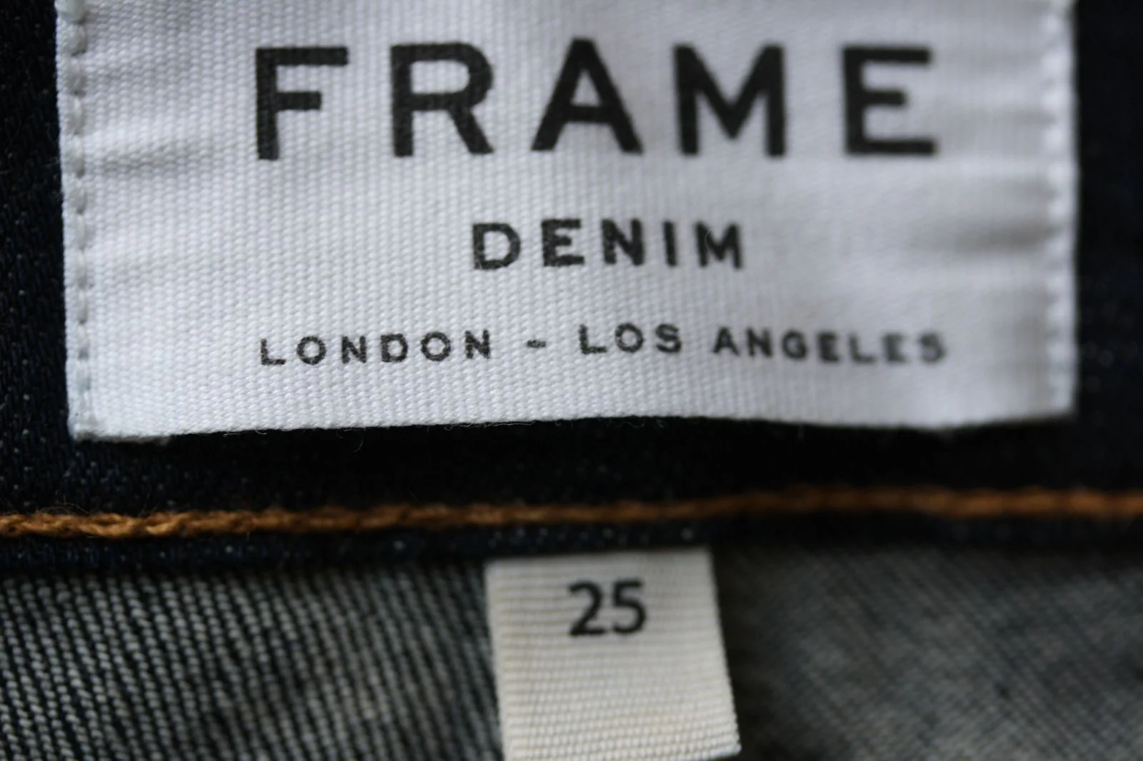 FRAME DENIM LE SKINNY DE JEANNE DISTRESSED JEANS IN LOS FELIZ W25 UK 6/8 - Image 10