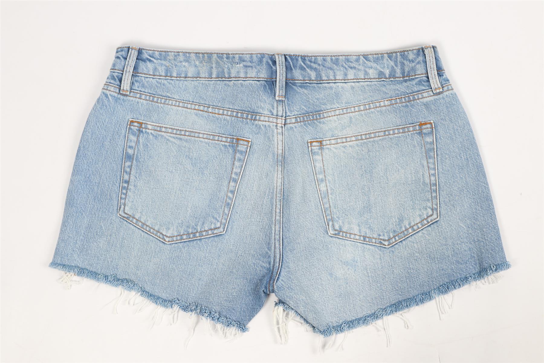 FRAME DENIM SHORTS W27 UK 8-10 - Image 4