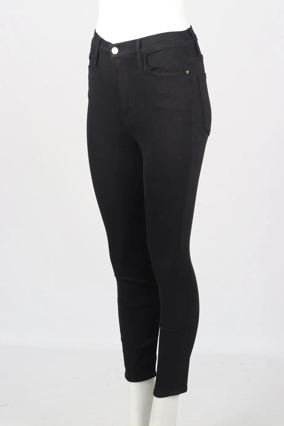 FRAME HIGH RISE SKINNY JEANS W27 UK 8-10 - Image 3