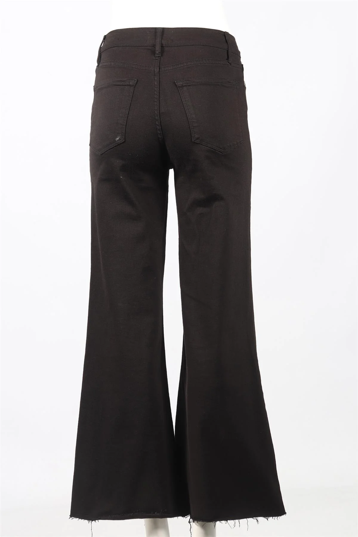 FRAME HIGH RISE WIDE LEG JEANS W26 UK 8 - Image 4