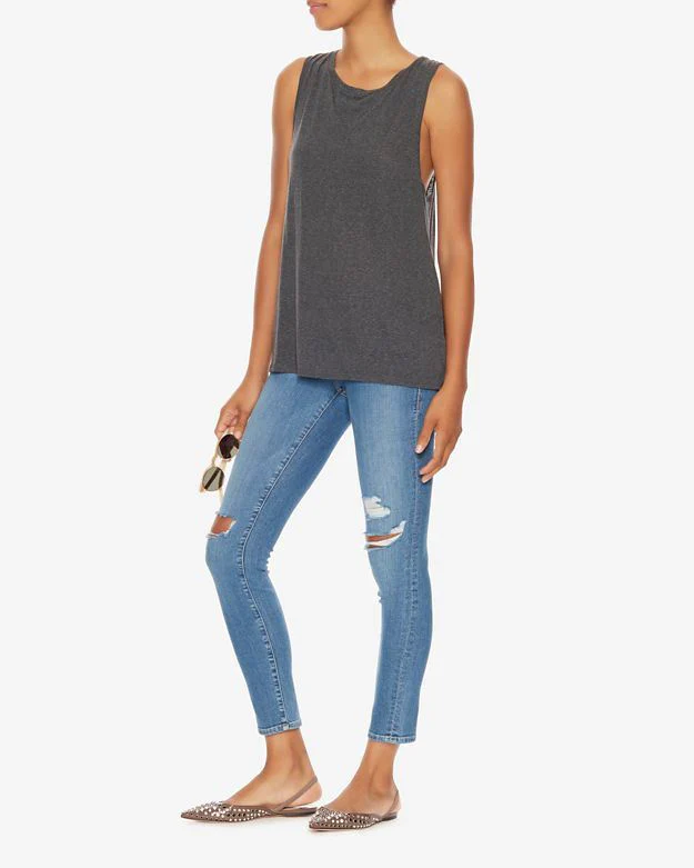 FRAME LE SKINNY DE JEANNE LAUREL JEANS W25 UK 6/8 - Image 10