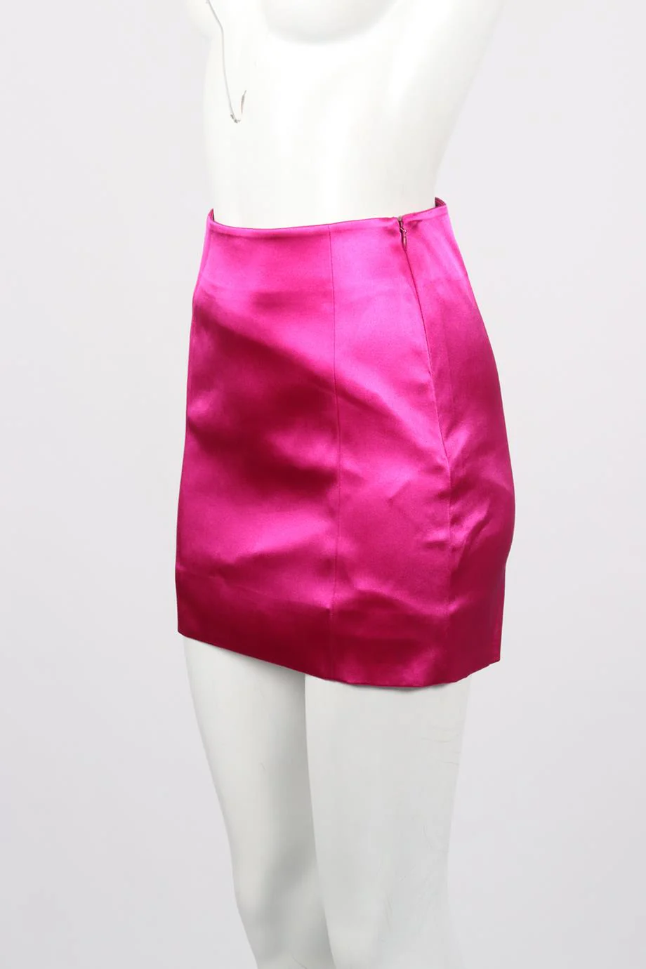 FRAME SATIN MINI SKIRT US 2 UK 6 - Image 3