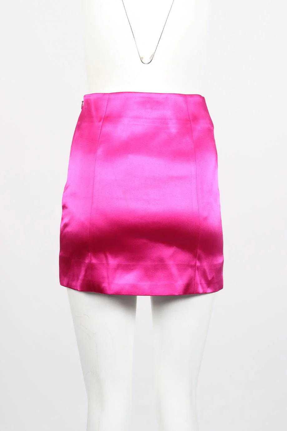 FRAME SATIN MINI SKIRT US 2 UK 6 - Image 4