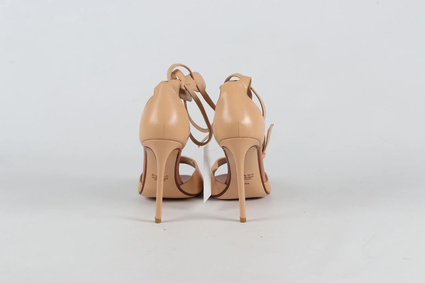 FRANCESCO RUSSO LEATHER SANDALS EU 38.5 UK 5.5 US 8.5 - Image 4