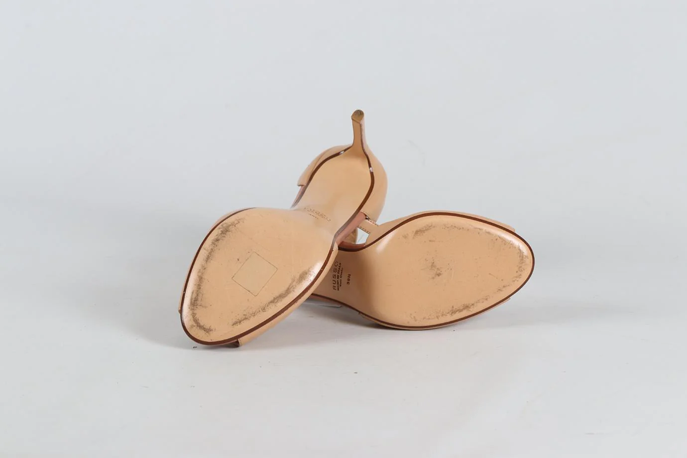 FRANCESCO RUSSO LEATHER SANDALS EU 38.5 UK 5.5 US 8.5 - Image 5