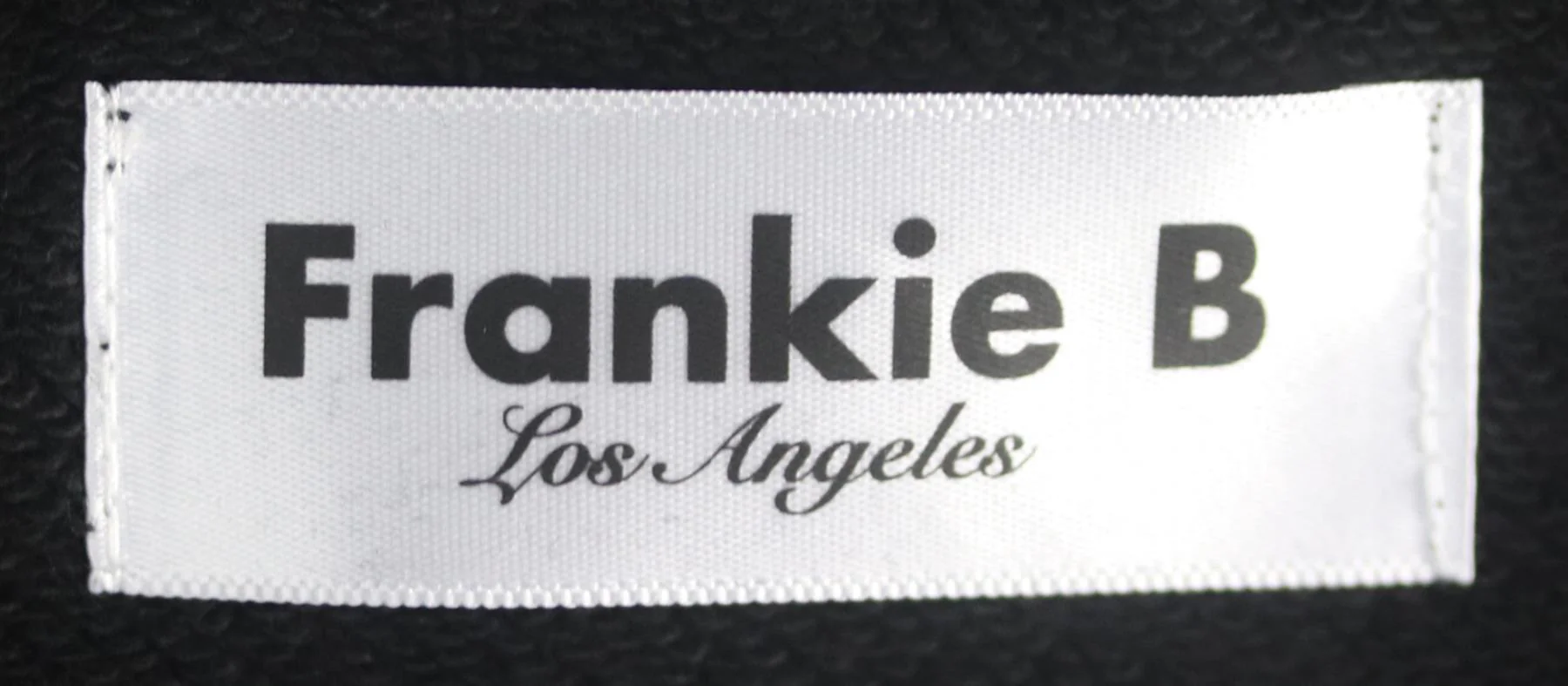 FRANKIE B KYLIE CROPPED EMBELLISHED PRINTED COTTON JERSEY HOODIE MEDIUM - Image 5