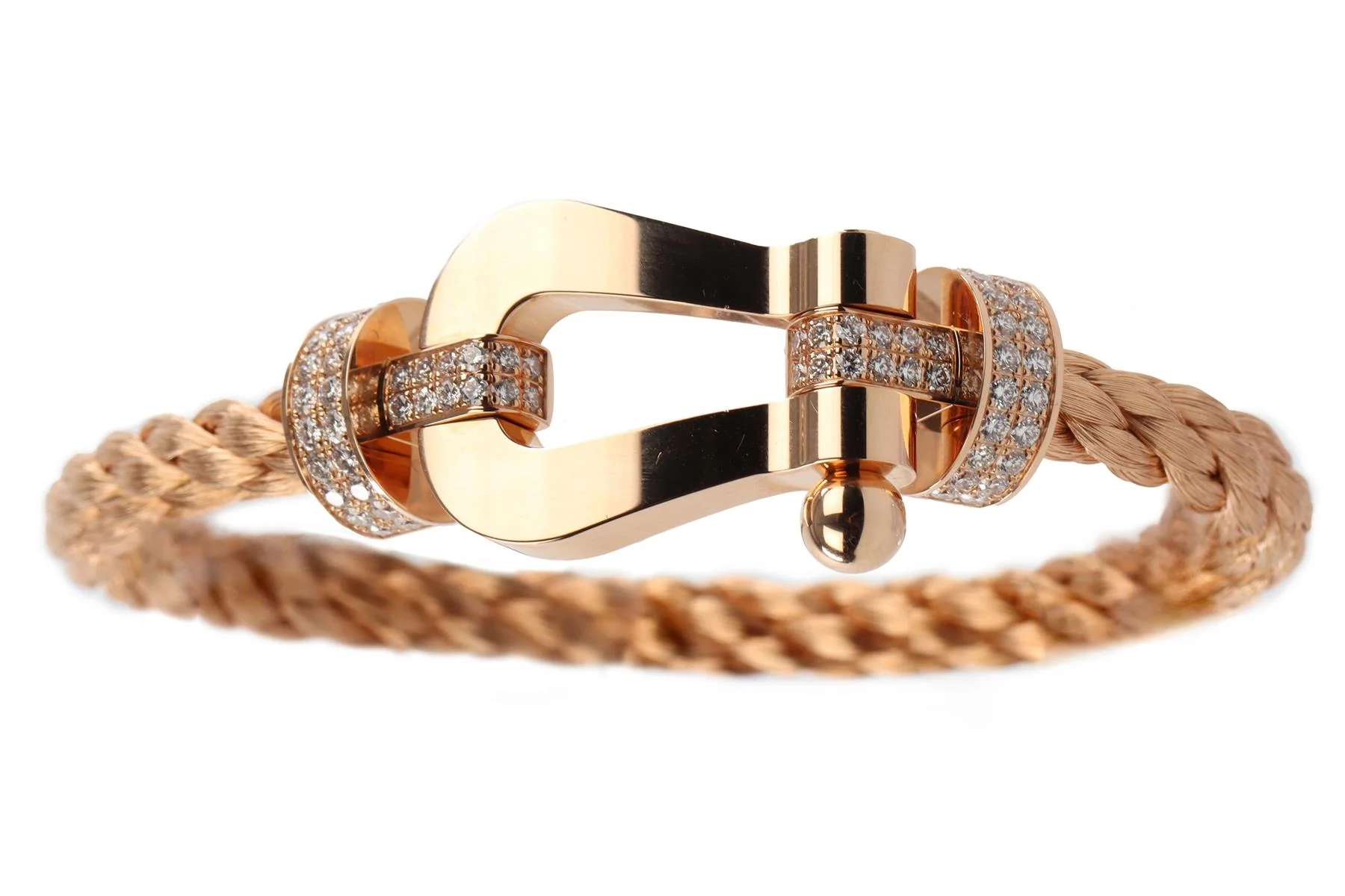 FRED FORCE 10 EXTRA LARGE 18K ROSE GOLD BRACELET 19.7 CM - Image 2