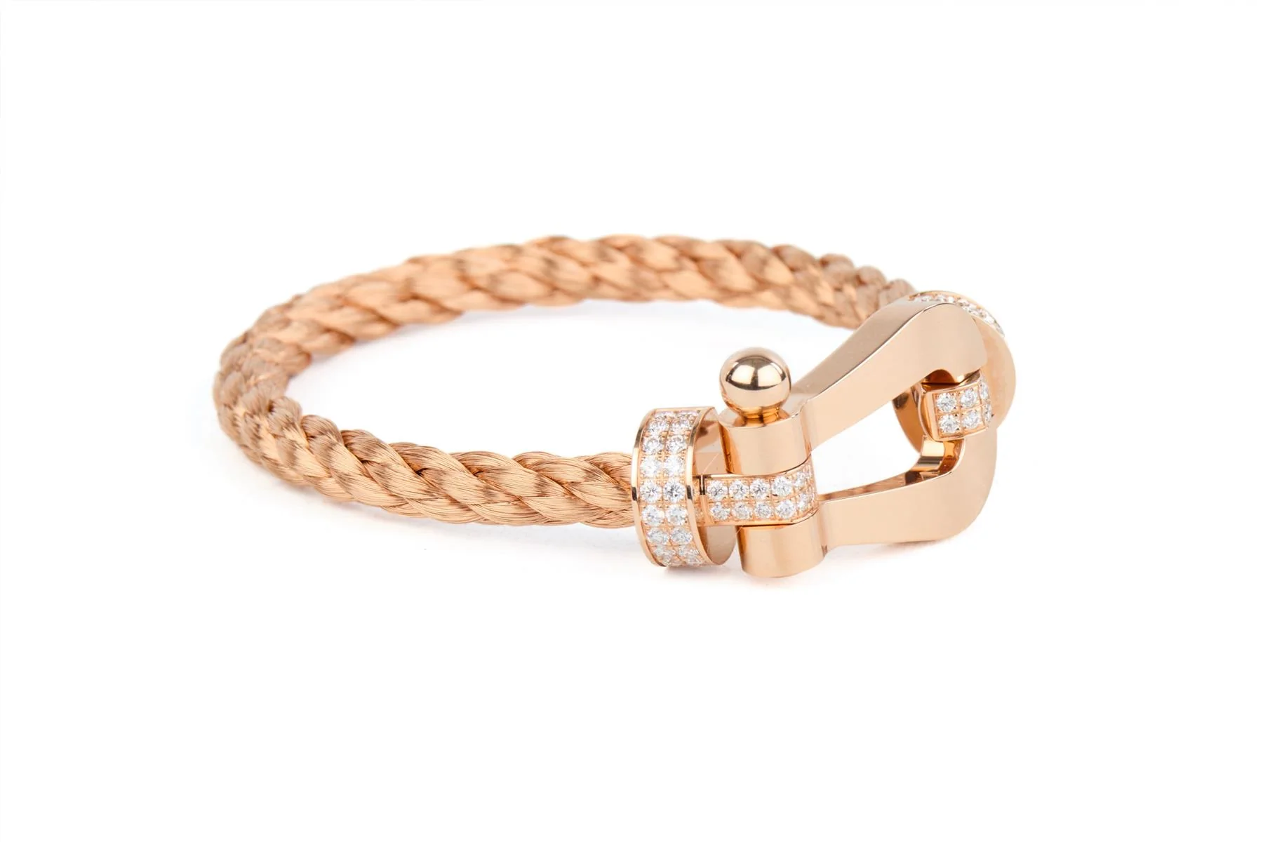 FRED FORCE 10 EXTRA LARGE 18K ROSE GOLD BRACELET 19.7 CM - Image 3
