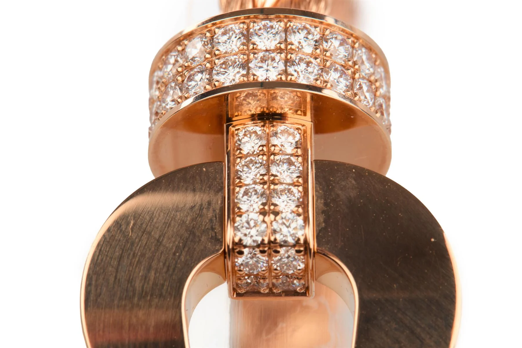 FRED FORCE 10 EXTRA LARGE 18K ROSE GOLD BRACELET 19.7 CM - Image 8