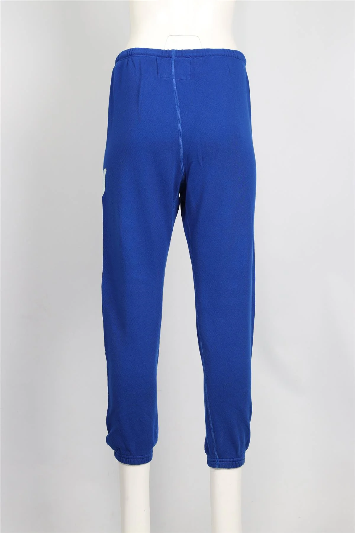 FREE CITY BLUE COTTON TRACK PANTS SMALL - Image 4
