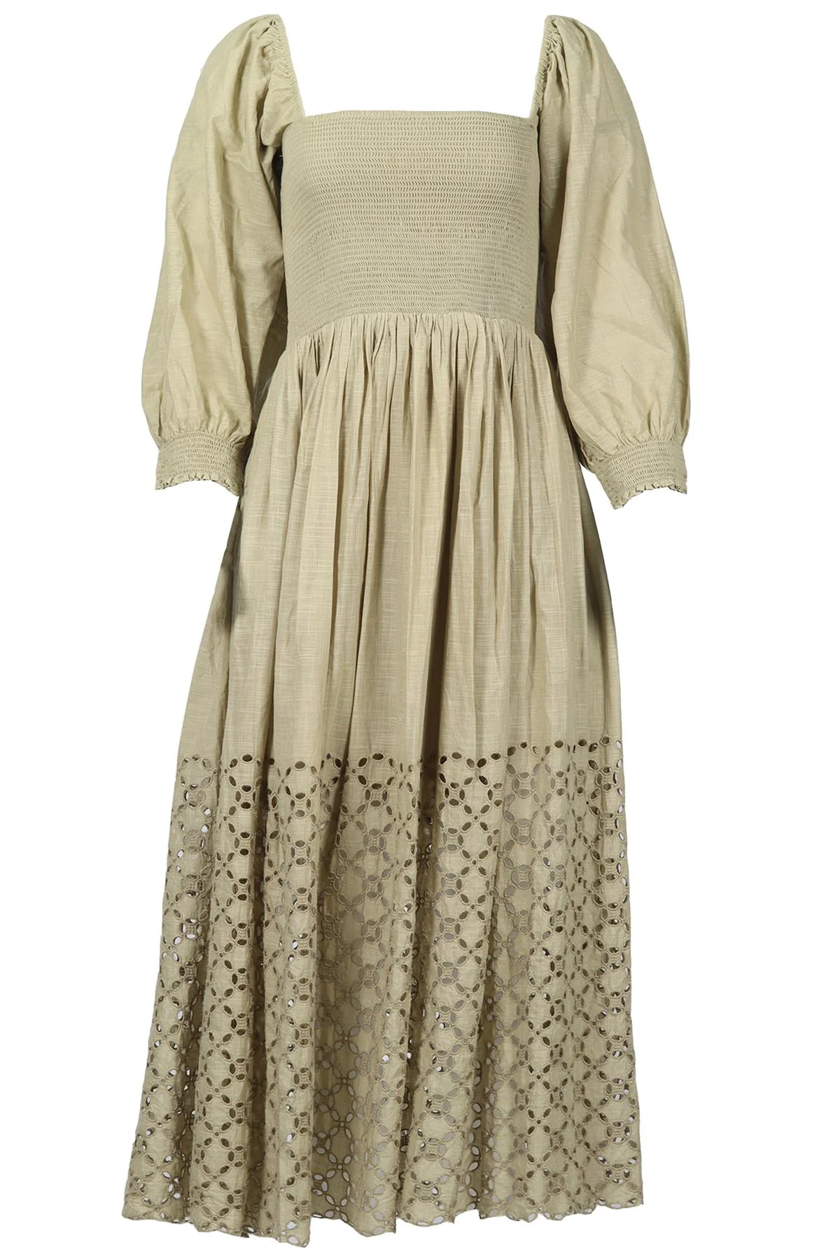 FREE PEOPLE COTTON MAXI DRESS SMALL
