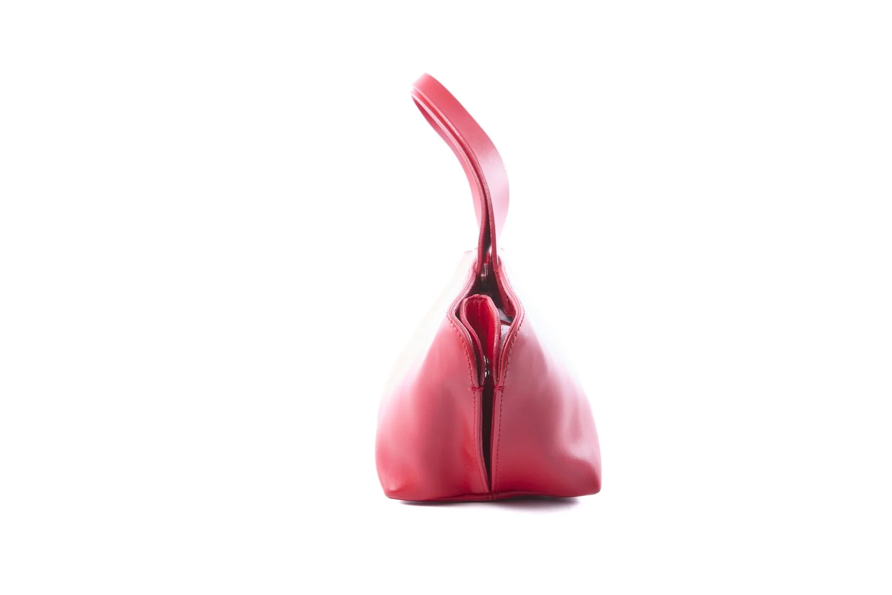 FURLA RED LEATHER TOTE BAG - Image 4