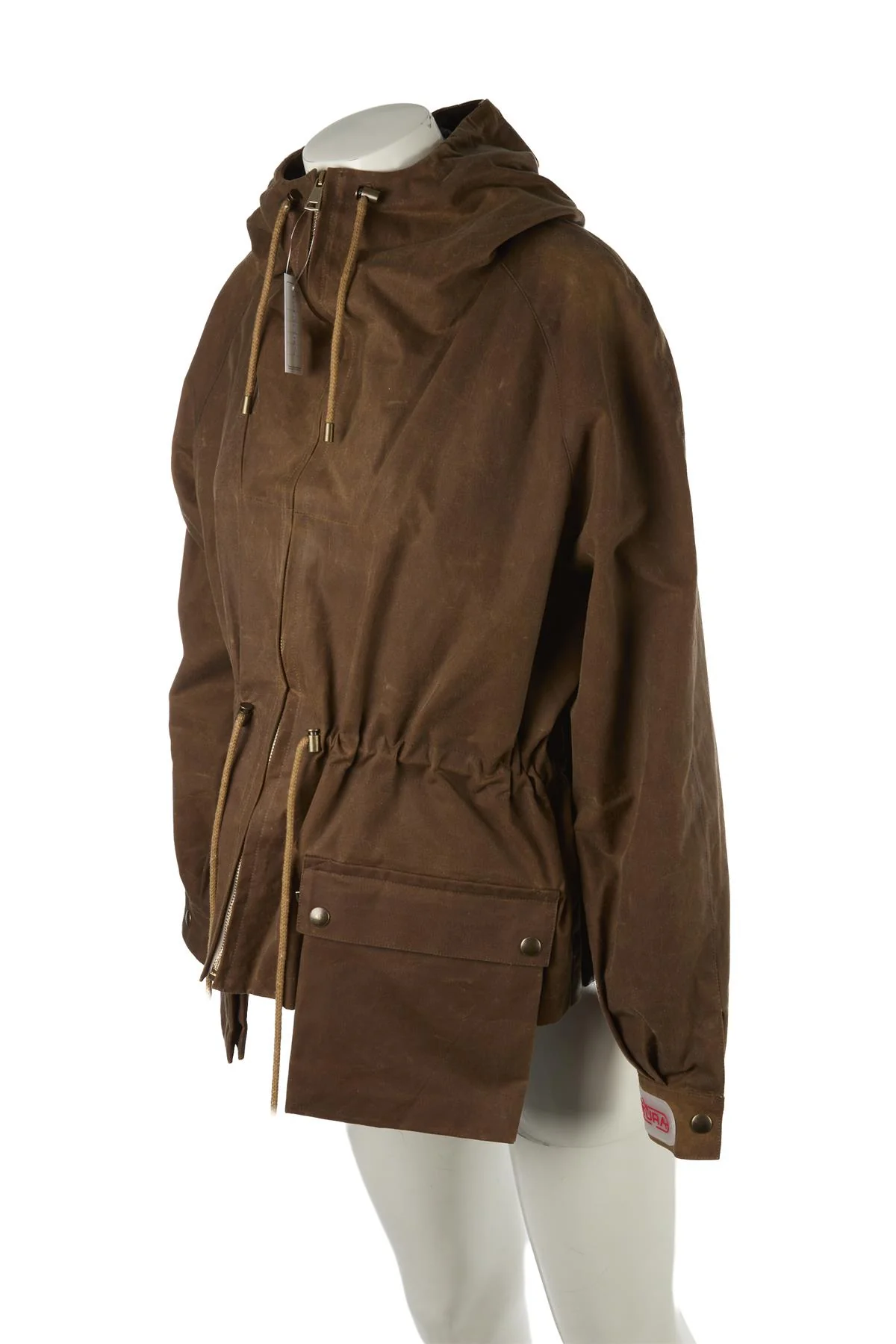 FUTURA BROWN WAXED JACKET XSMALL - Image 3