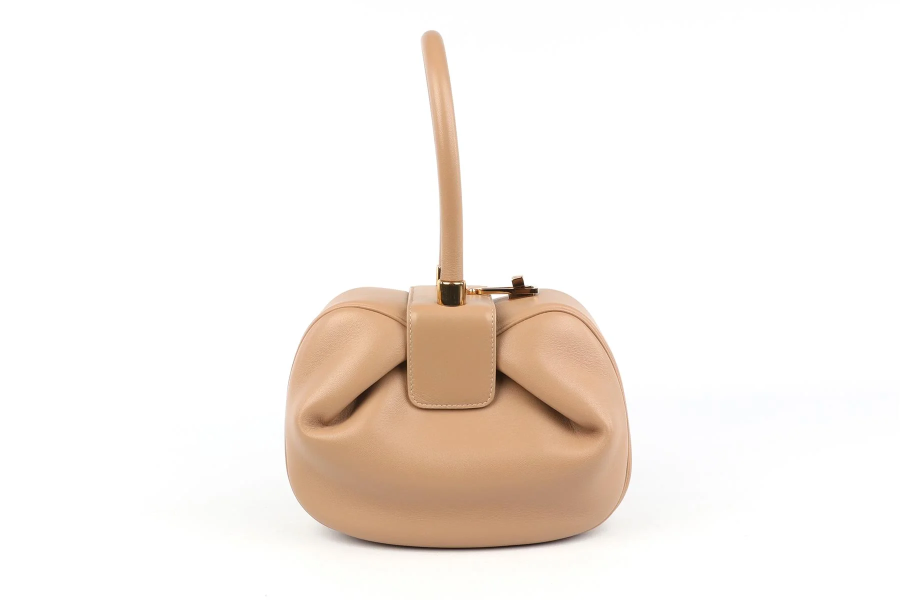 GABRIELA HEARST BEIGE NINA LEATHER TOTE BAG - Image 6