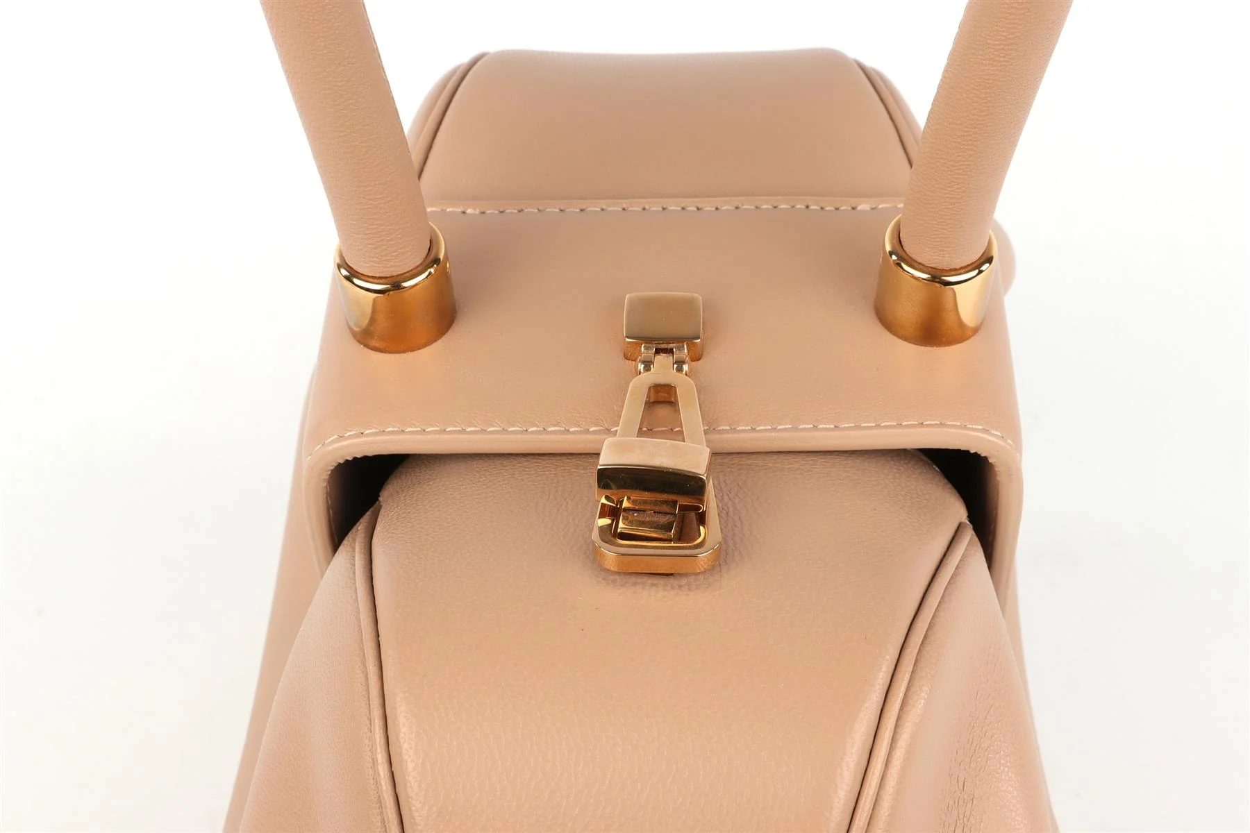 GABRIELA HEARST BEIGE NINA LEATHER TOTE BAG - Image 9