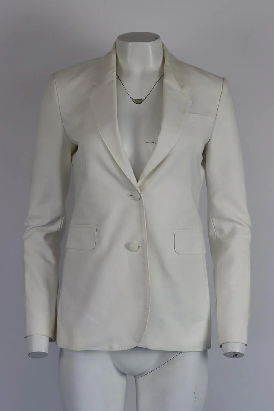 GABRIELA HEARST COTTON BLEND BLAZER IT 40 UK 8 - Image 2