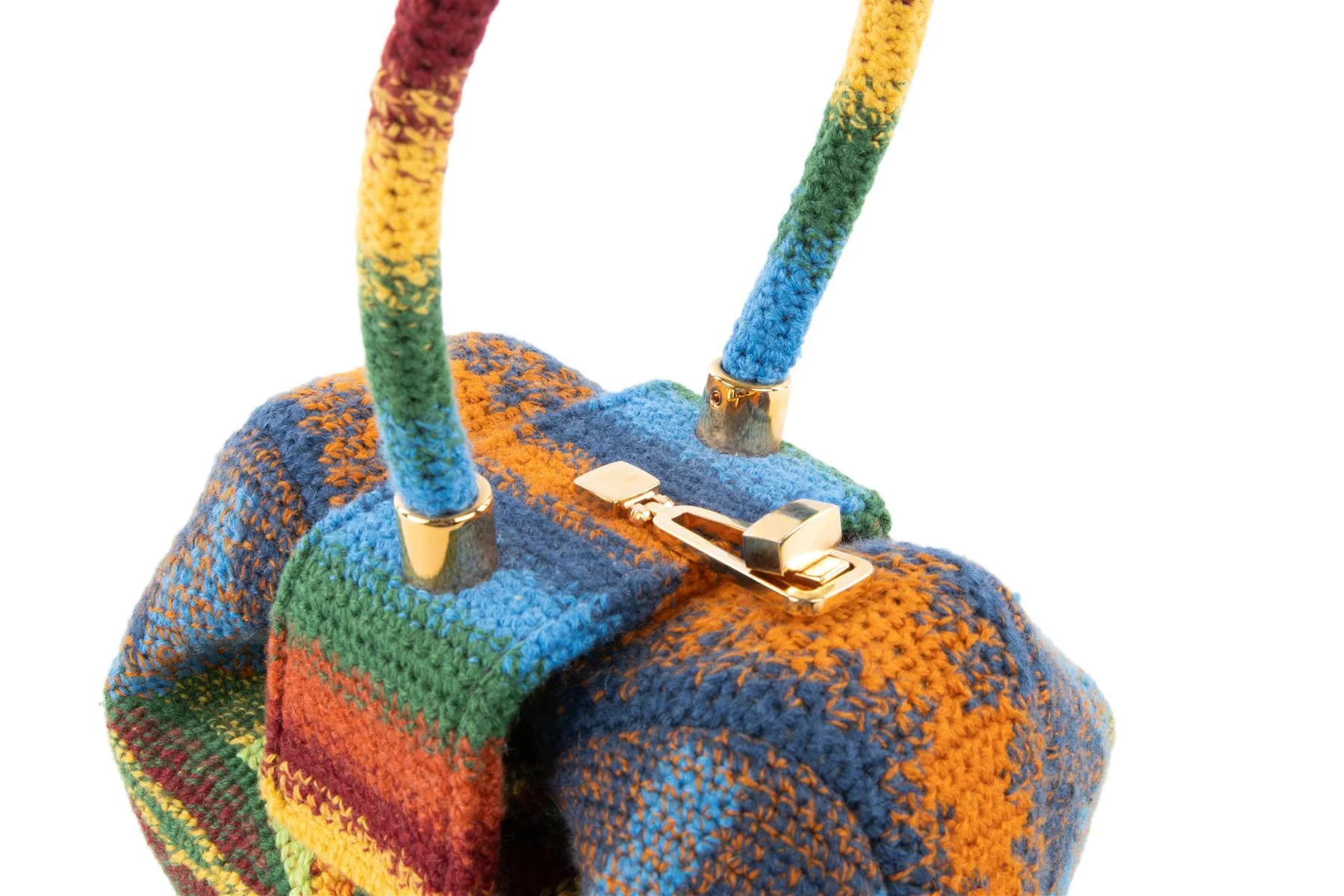 GABRIELA HEARST MULTI NINA CROCHET TOTE BAG - Image 8