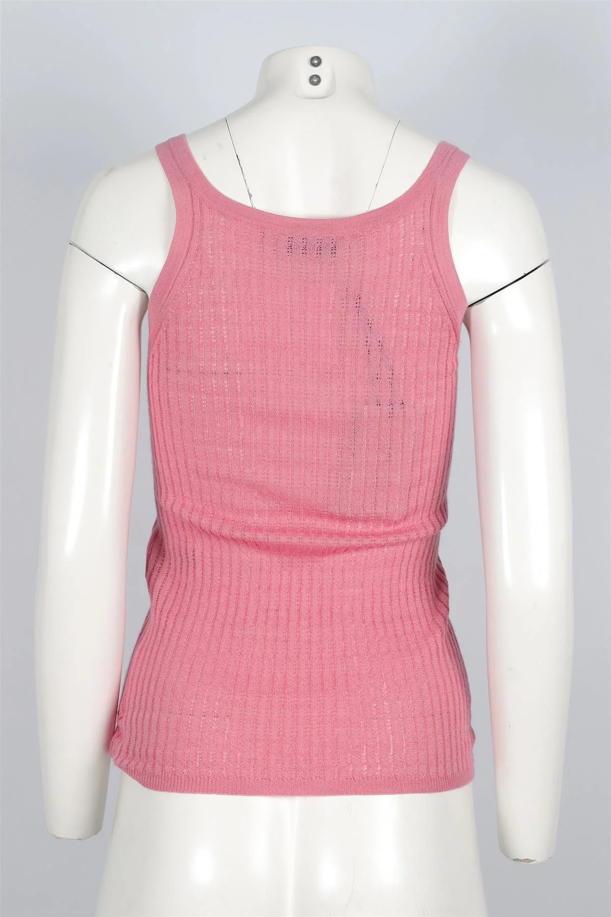 GABRIELA HEARST PINK CASHMERE VEST SMALL - Image 4