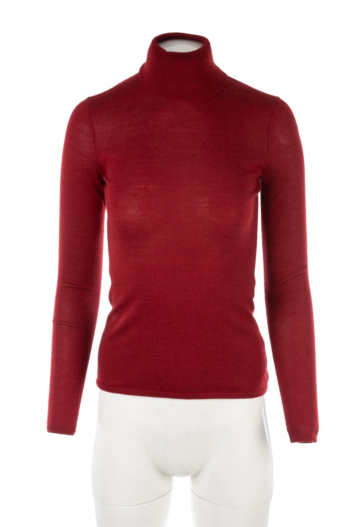 GABRIELA HEARST RED CASHMERE SWEATER SMALL - Image 2