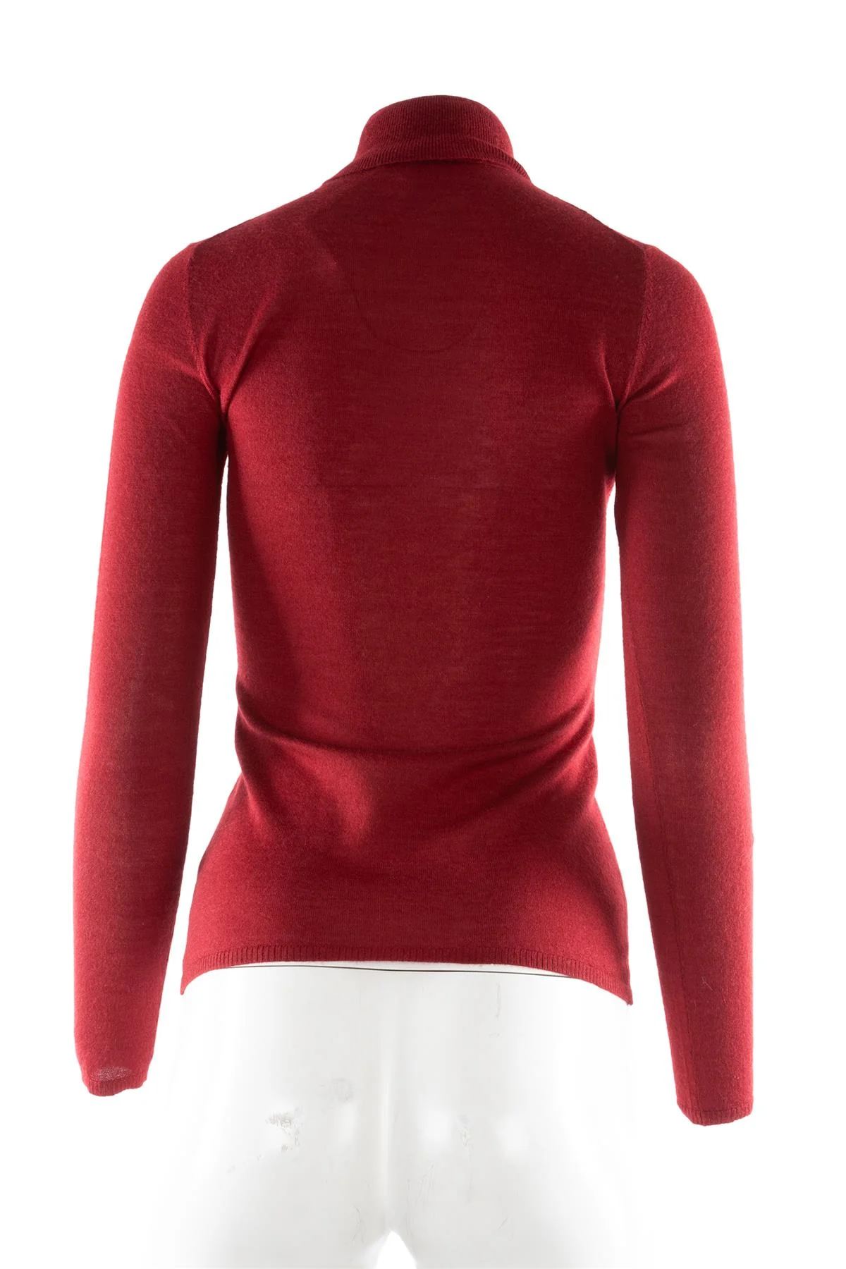 GABRIELA HEARST RED CASHMERE SWEATER SMALL - Image 4