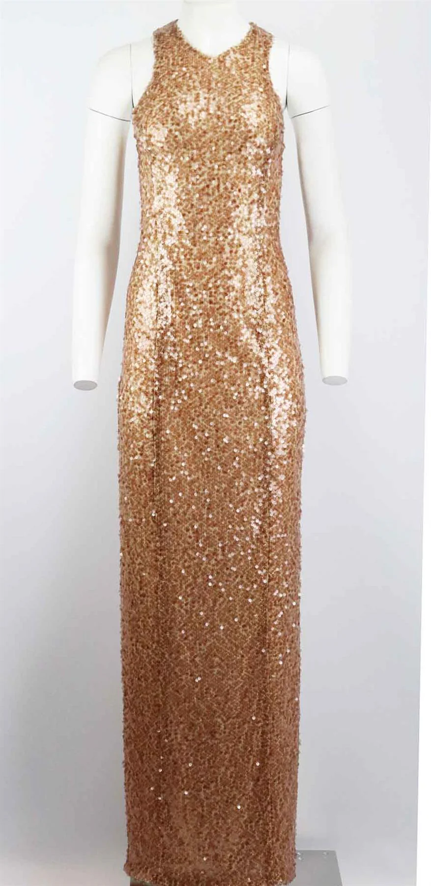 GALVAN LONDON SEQUINED JERSEY GOWN UK 12 - Image 2