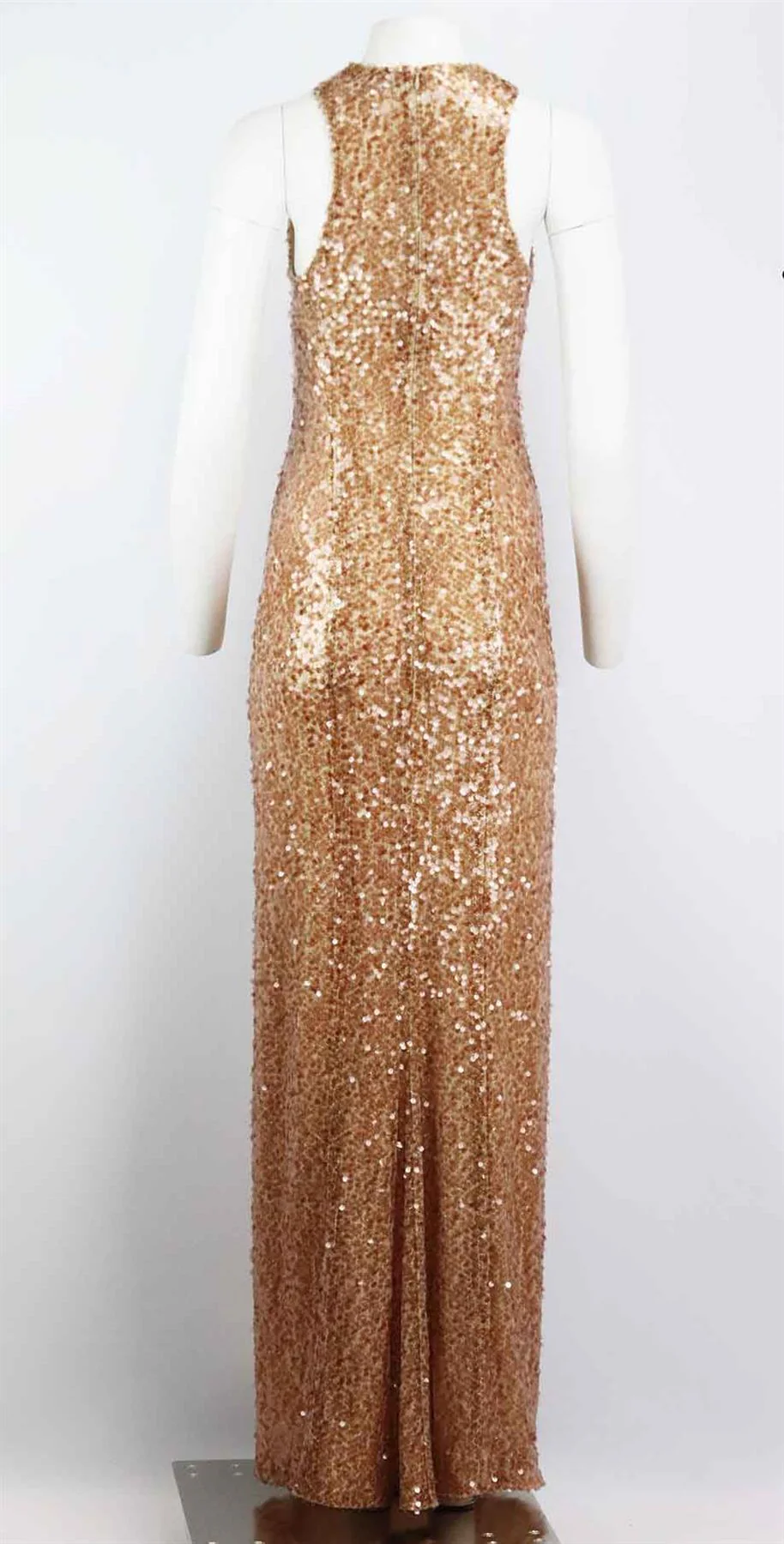 GALVAN LONDON SEQUINED JERSEY GOWN UK 12 - Image 4