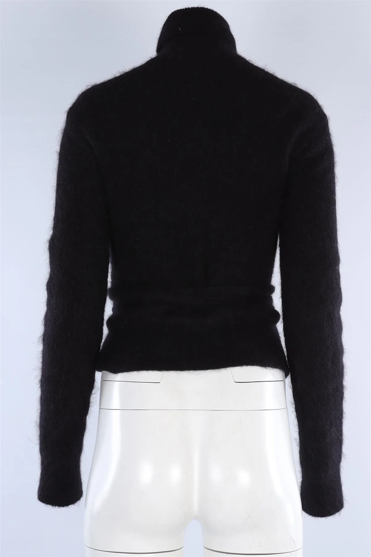 GANNI BLACK ALPACA SWEATER MEDIUM - Image 4
