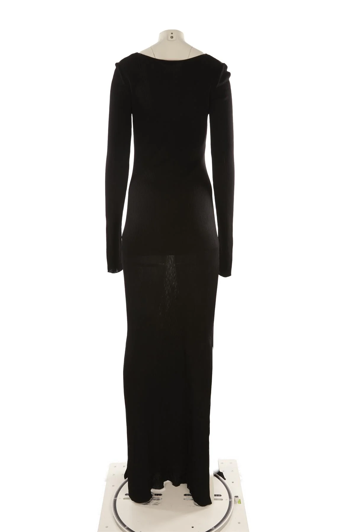 GAUGE 81 BLACK KNIT MAXI DRESS SMALL - Image 4