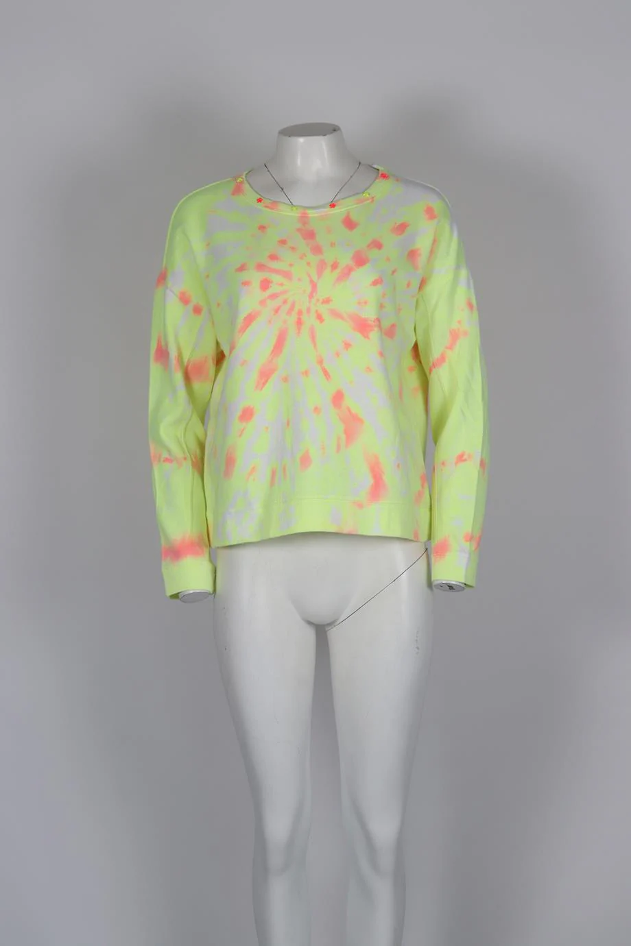 GENERATION LOVE TIE DYED COTTON JERSEY SWEATSHIRT MEDIUM - Image 2