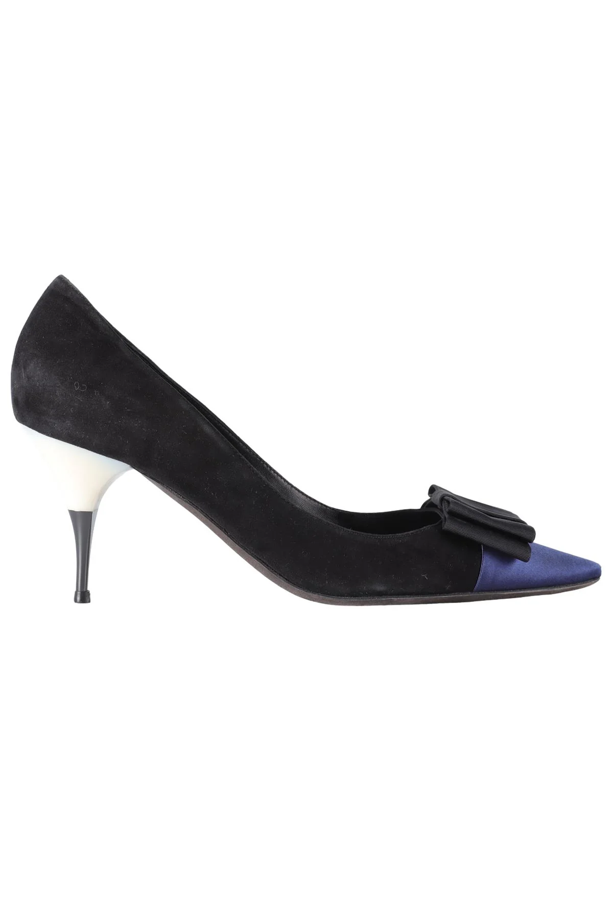 GIAMBATTISTA VALLI BLACK SUEDE PUMPS EU 39.5 UK 6.5 US 9.5
