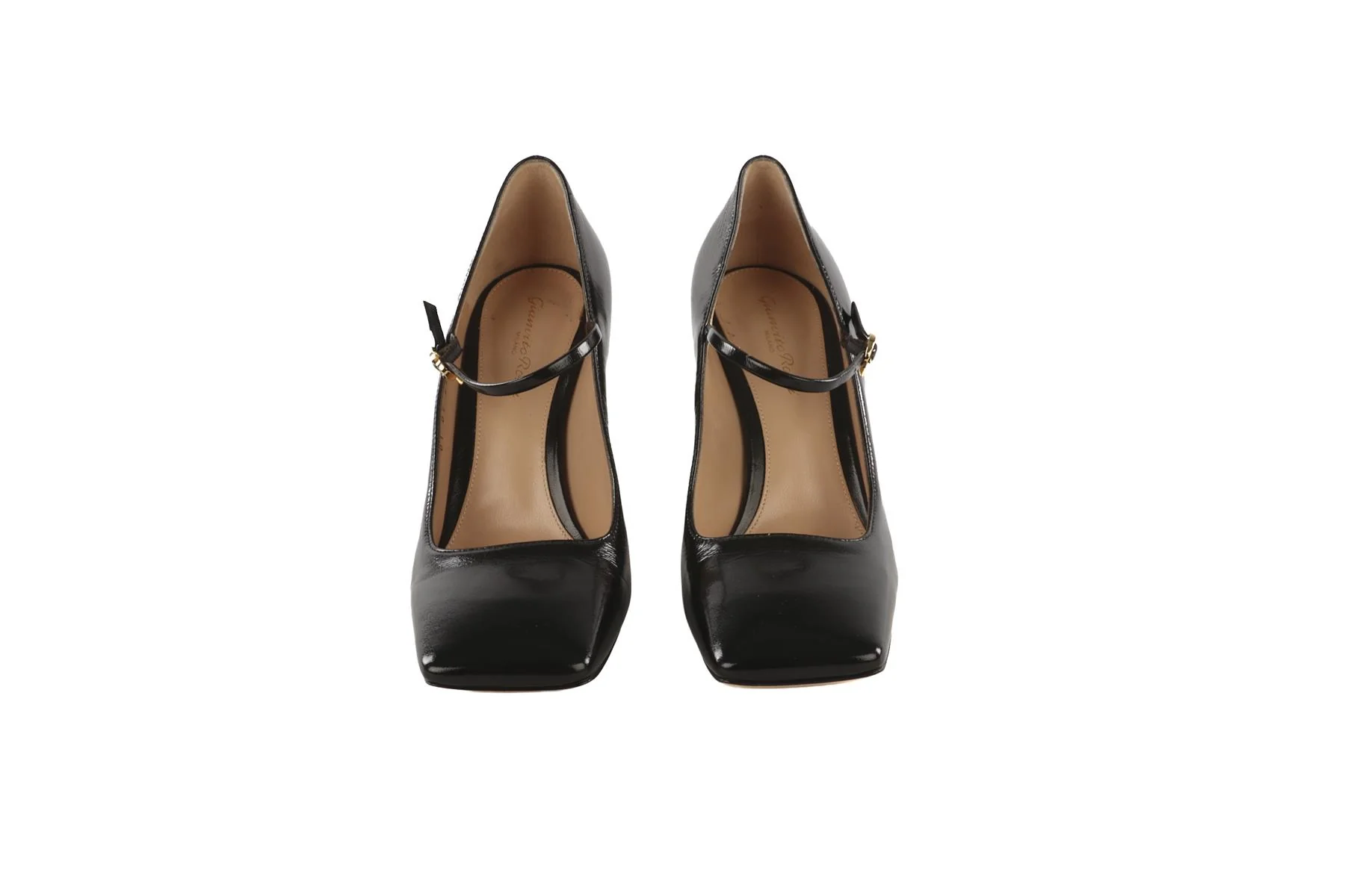 GIANVITO ROSSI BLACK LEATHER PUMPS EU 39 UK 6 - Image 3