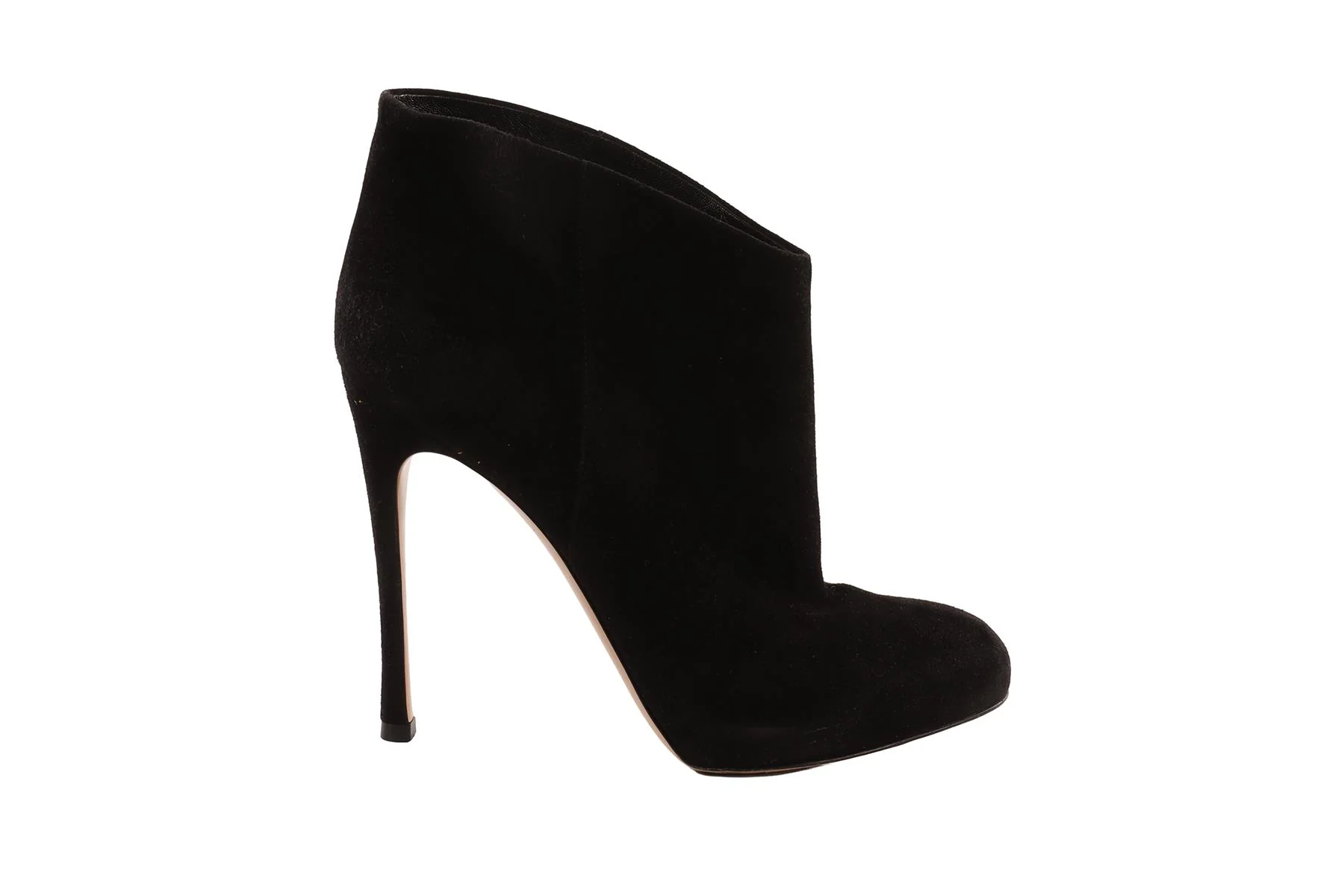 GIANVITO ROSSI BLACK SUEDE ANKLE BOOTS EU 38.5 UK 5.5 - Image 2
