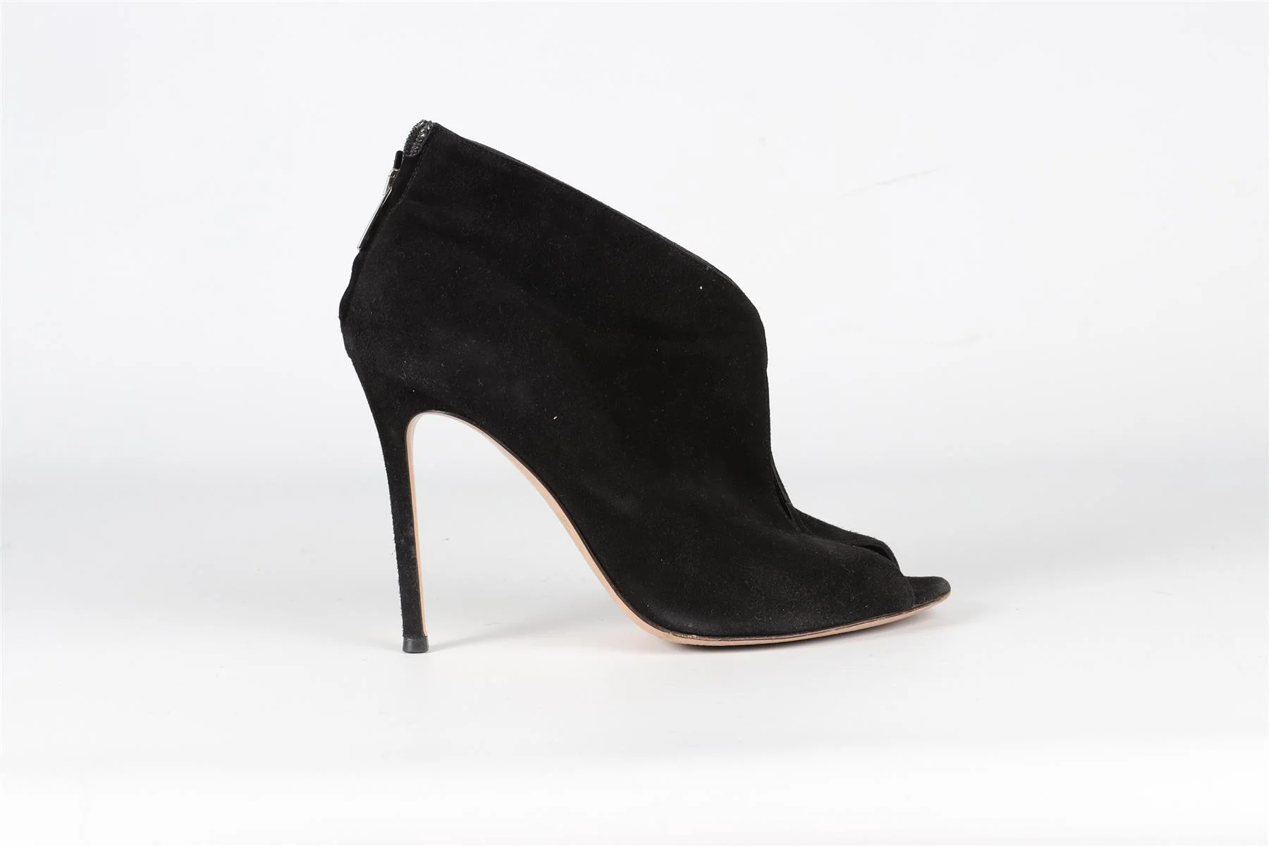 GIANVITO ROSSI BLACK SUEDE ANKLE BOOTS EU 39 UK 6 US 9 - Image 2