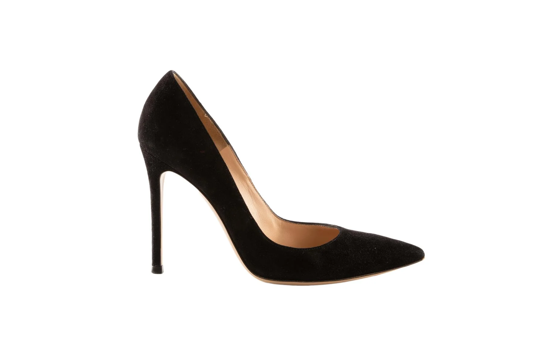 GIANVITO ROSSI BLACK SUEDE PUMPS EU 35.5 - Image 2