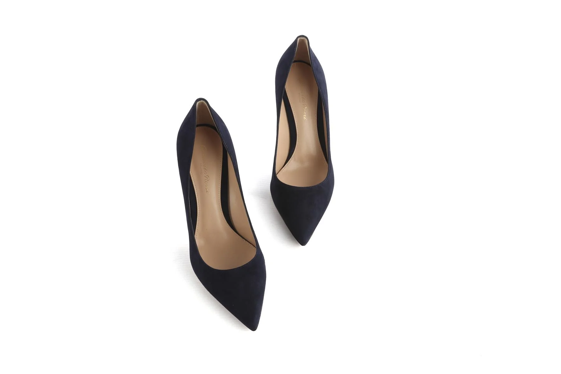GIANVITO ROSSI BLACK SUEDE PUMPS EU 38 UK 5 US 8 - Image 3
