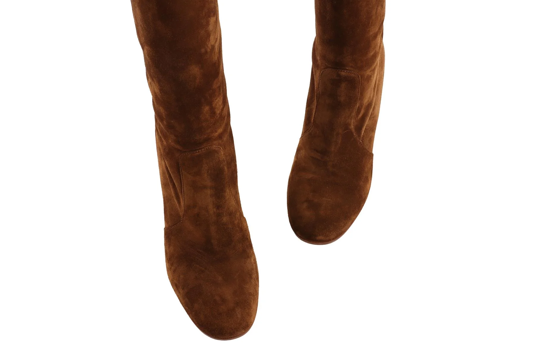 GIANVITO ROSSI BROWN SUEDE KNEE HIGH BOOTS  EU 38.5 UK 5.5 US 8.5 - Image 4