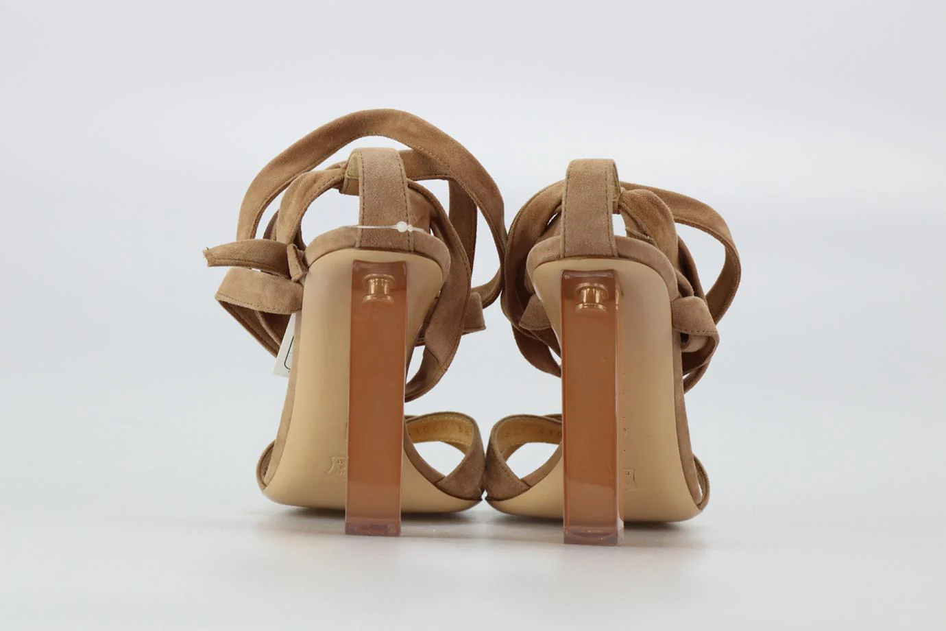 GIANVITO ROSSI LACE UP SUEDE SANDALS EU 38 UK 5 US 8 - Image 4
