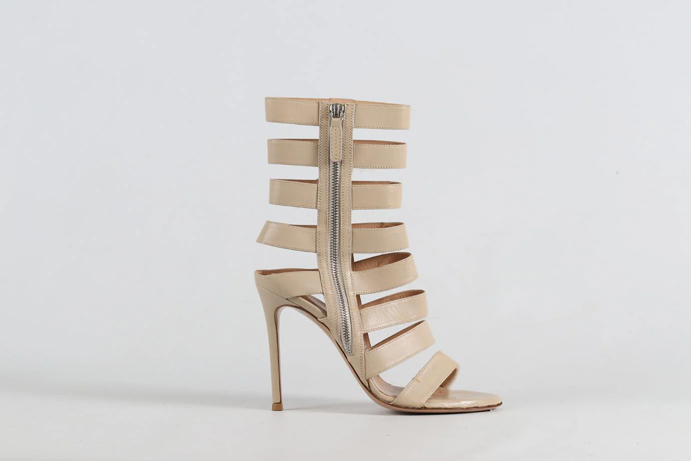 GIANVITO ROSSI LEATHER SANDALS EU 38 UK 5 US 8 - Image 2
