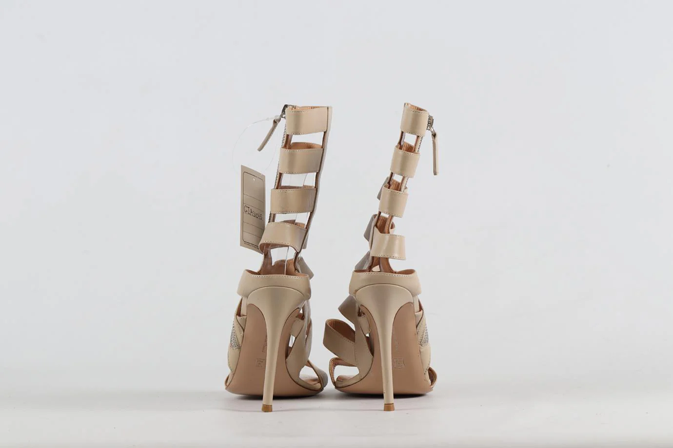 GIANVITO ROSSI LEATHER SANDALS EU 38 UK 5 US 8 - Image 4