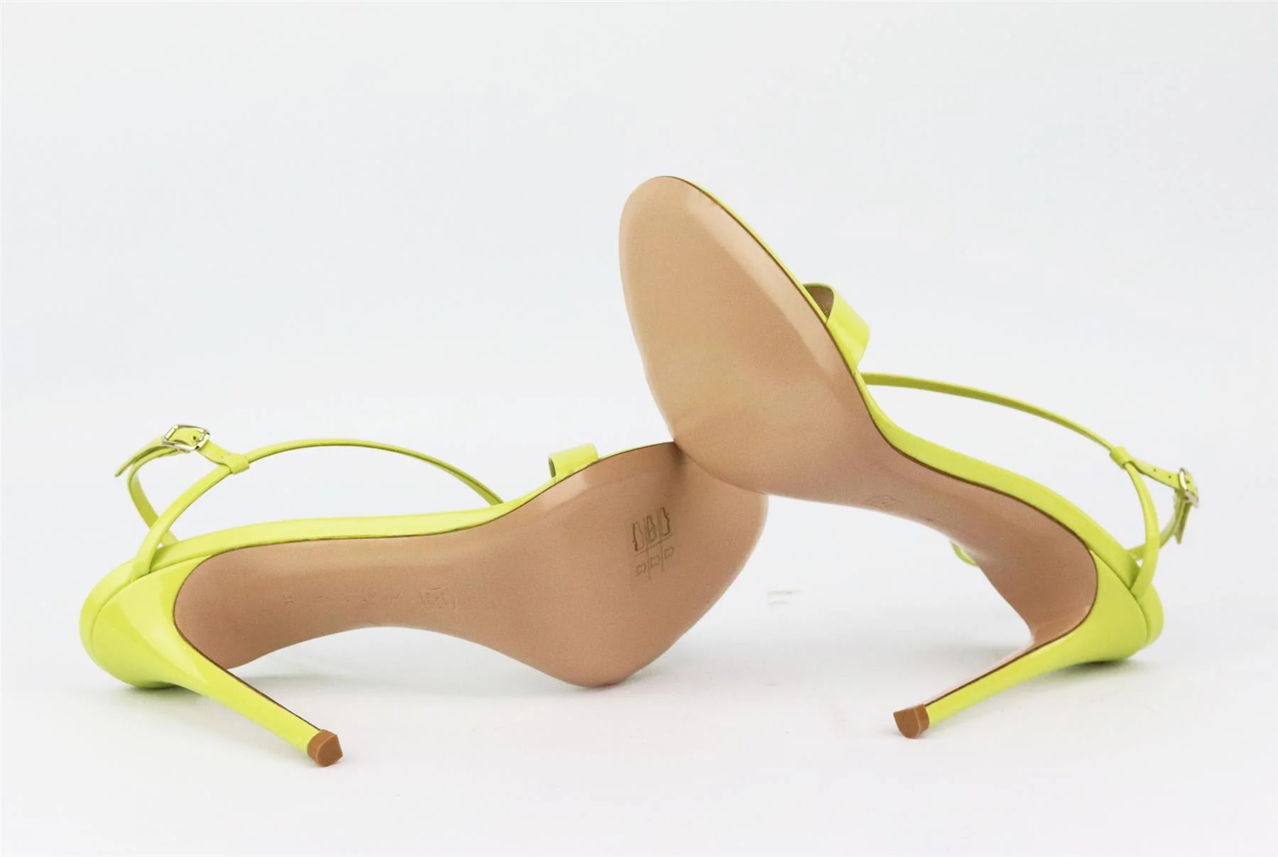 GIANVITO ROSSI MANHATTAN PATENT LEATHER SANDALS EU 38.5 UK 5.5 US 8.5 - Image 5
