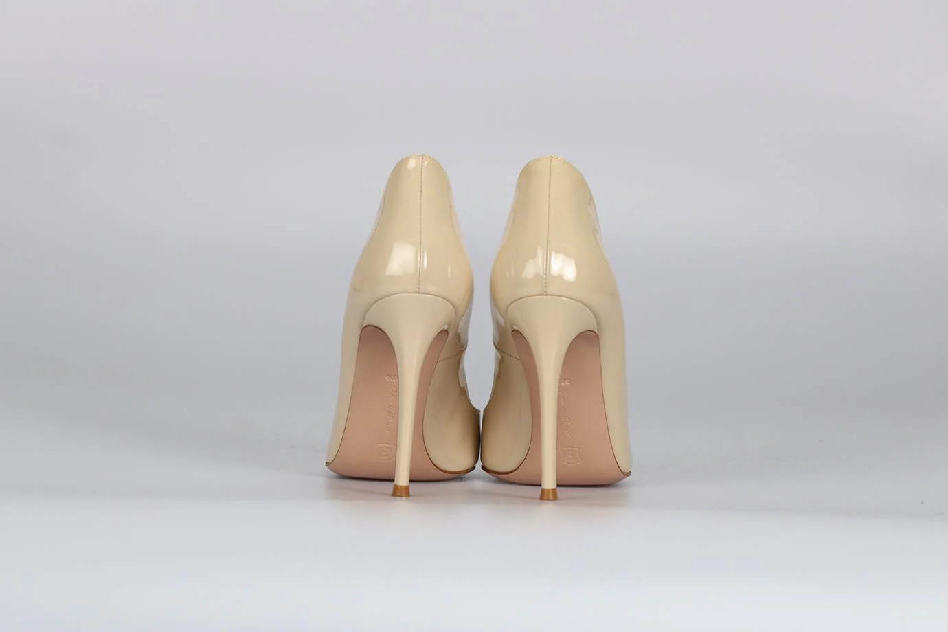 GIANVITO ROSSI PATENT LEATHER HEELS EU 38.5 UK 5.5 - Image 4